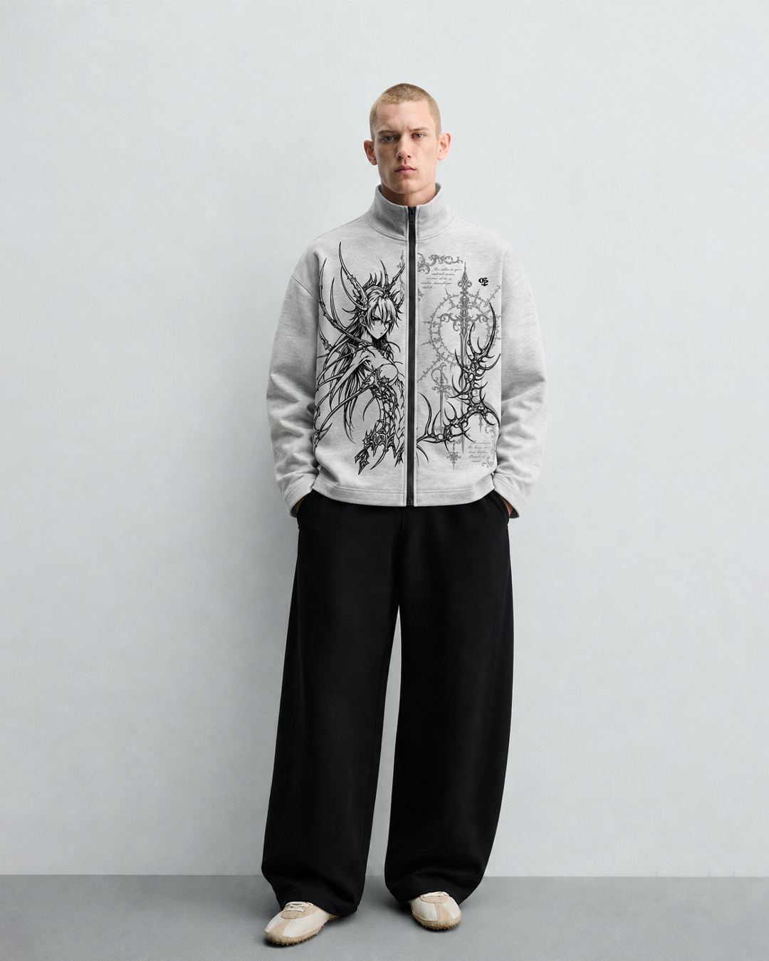 Lilith Grey Boxy Jacket