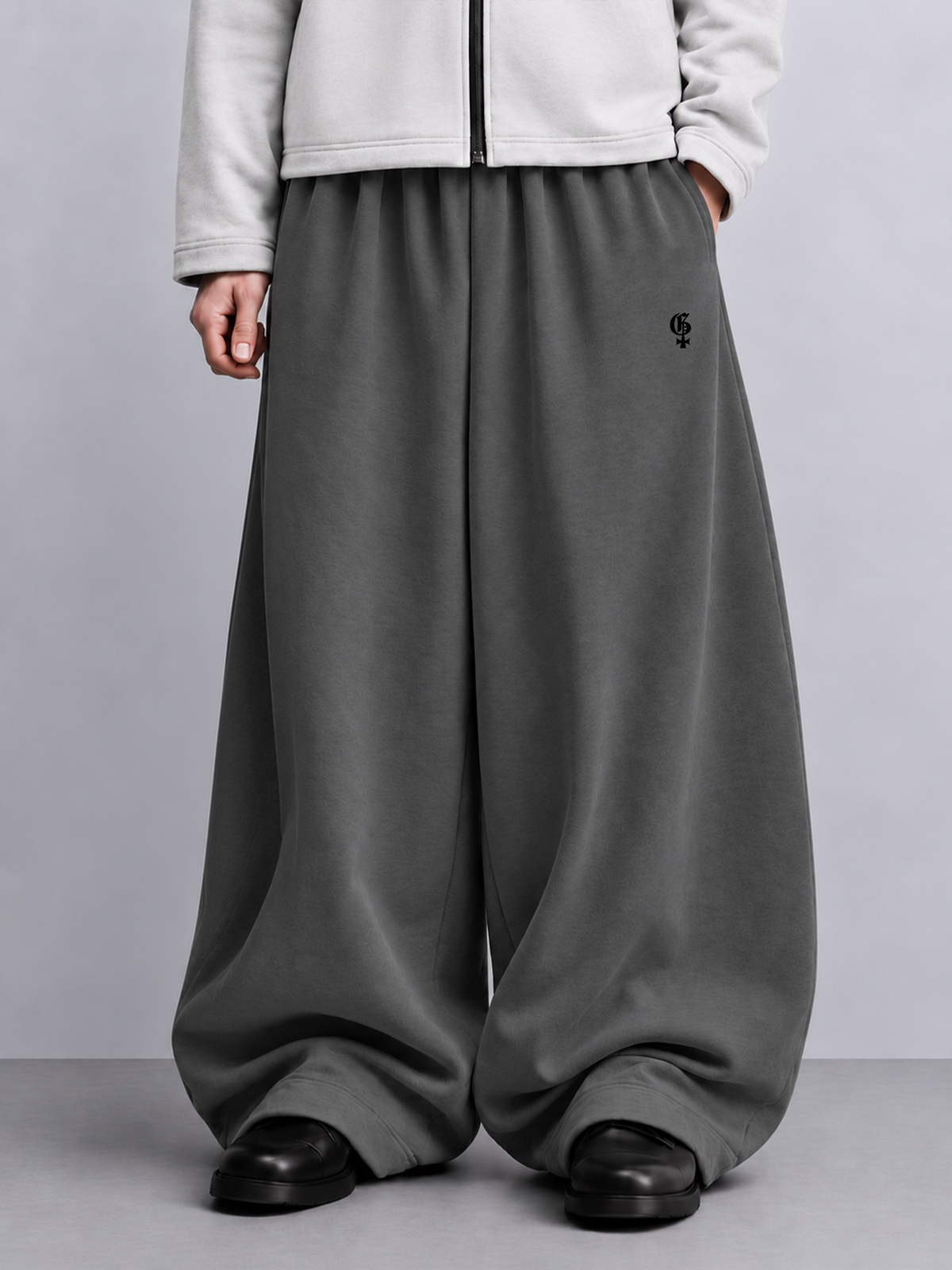 Genrage Dark Grey Balloon Pants