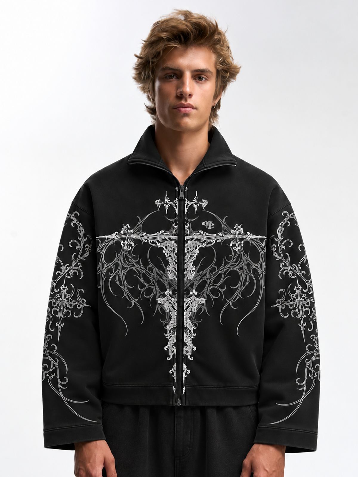 Devour Black Boxy Jacket