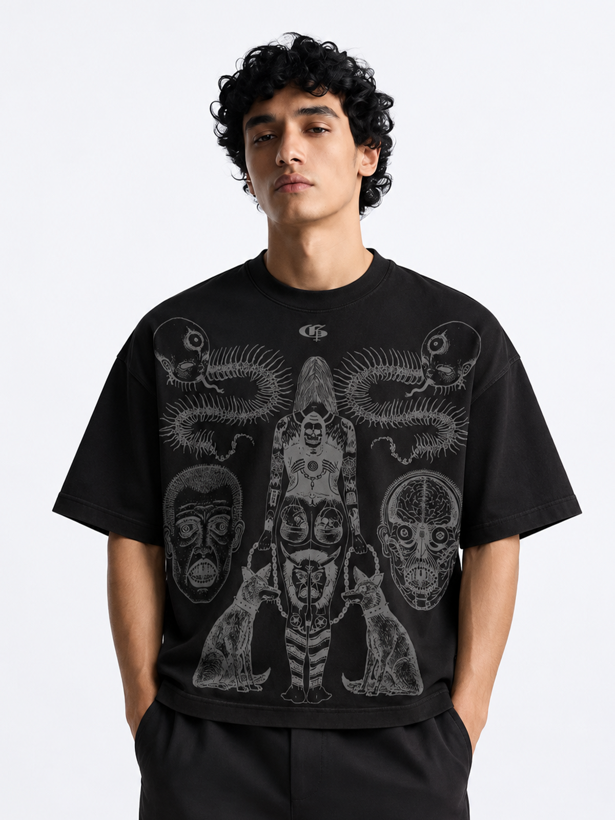 Inked Black Tshirt