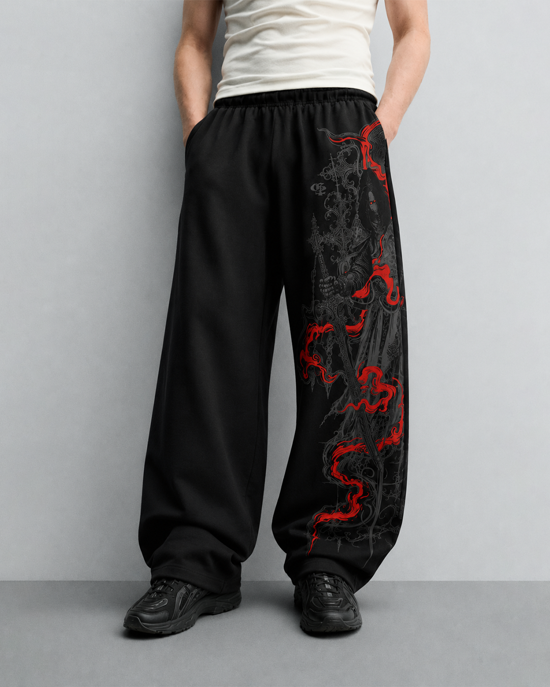 Ignite Black Baggy Pants