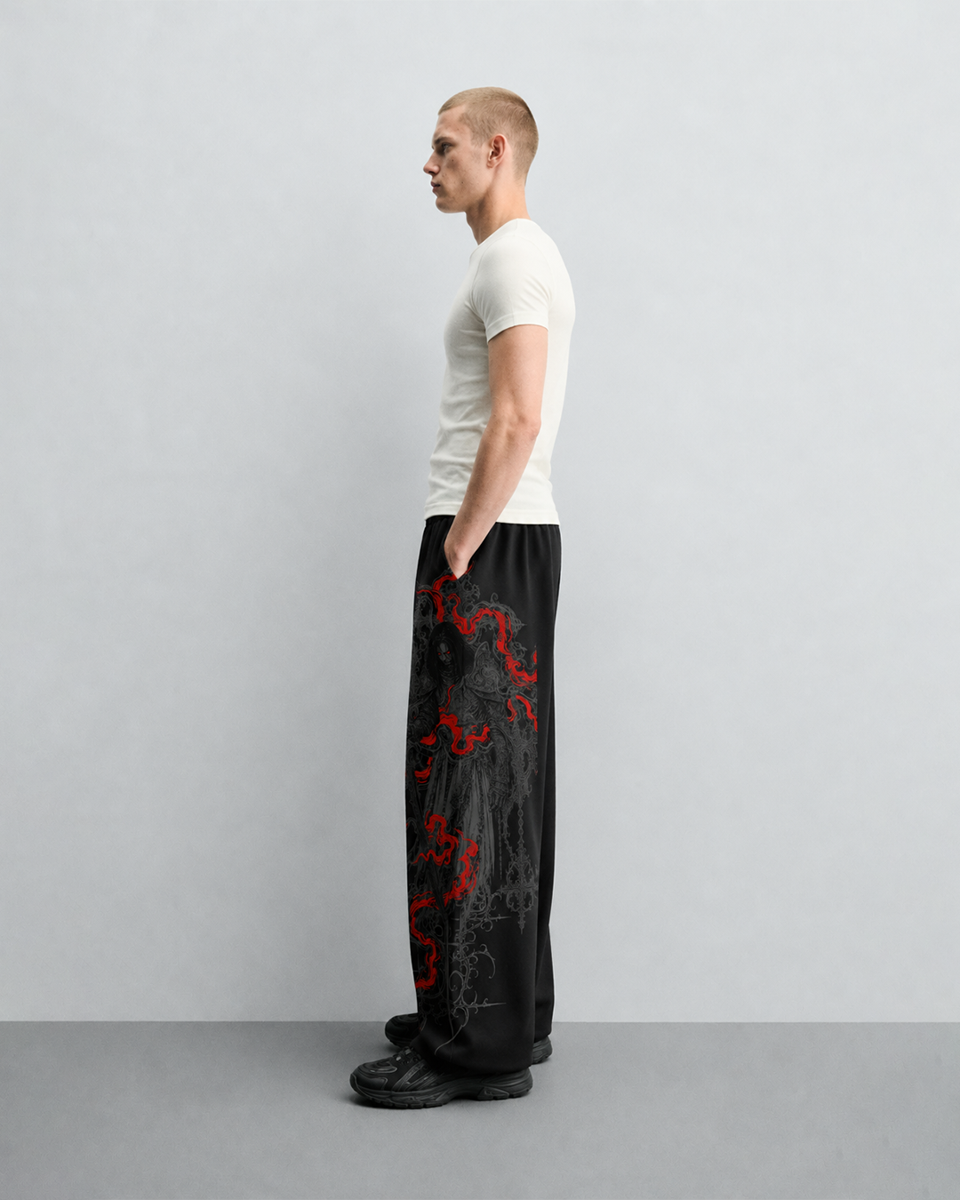 Ignite Black Baggy Pants