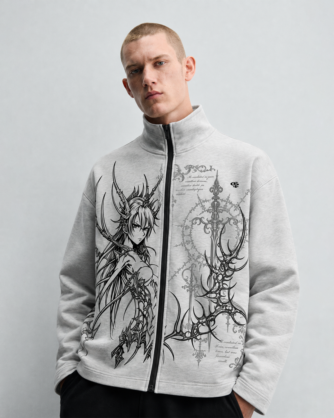 Lilith Grey Boxy Jacket