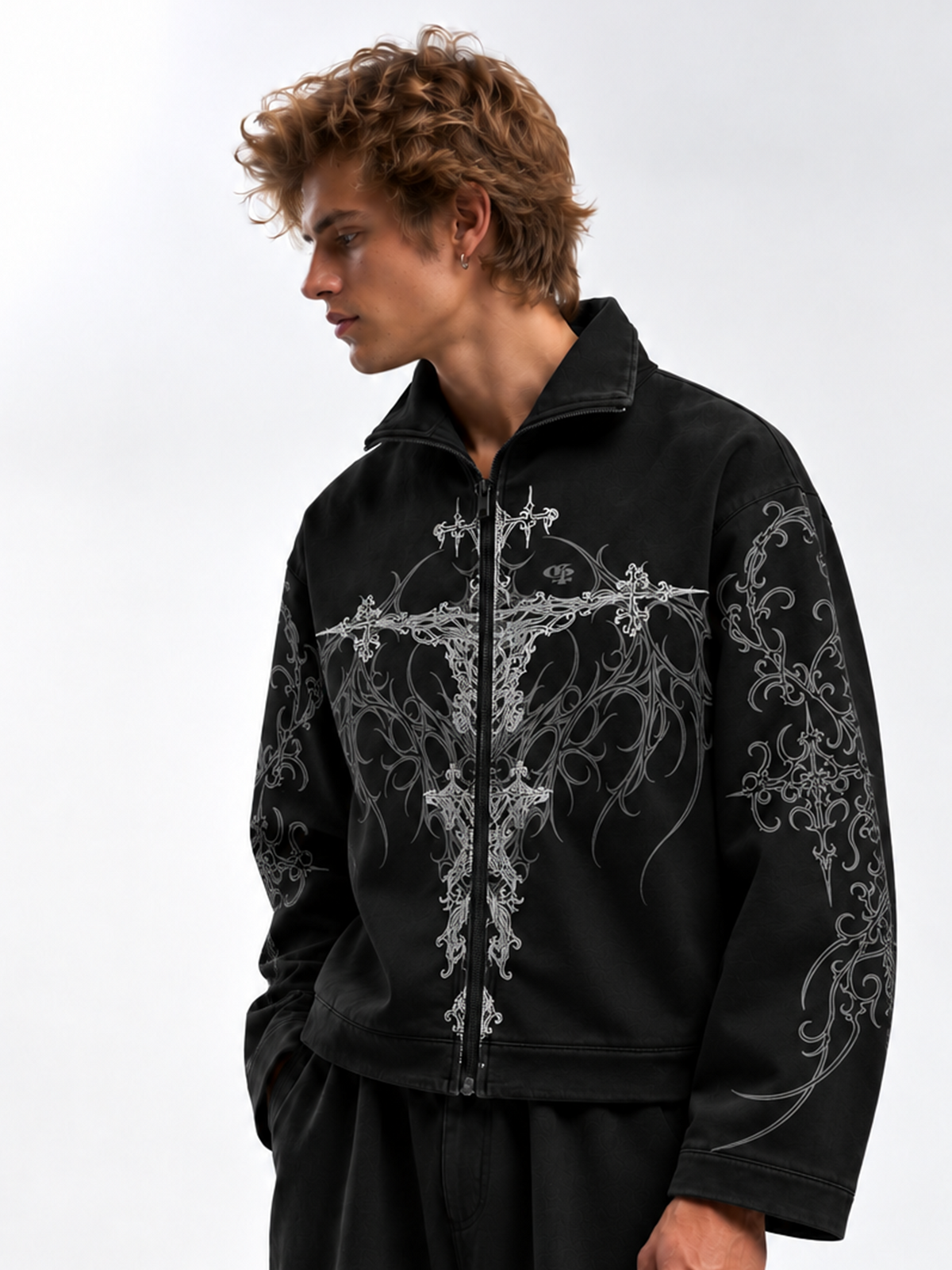Devour Black Boxy Jacket
