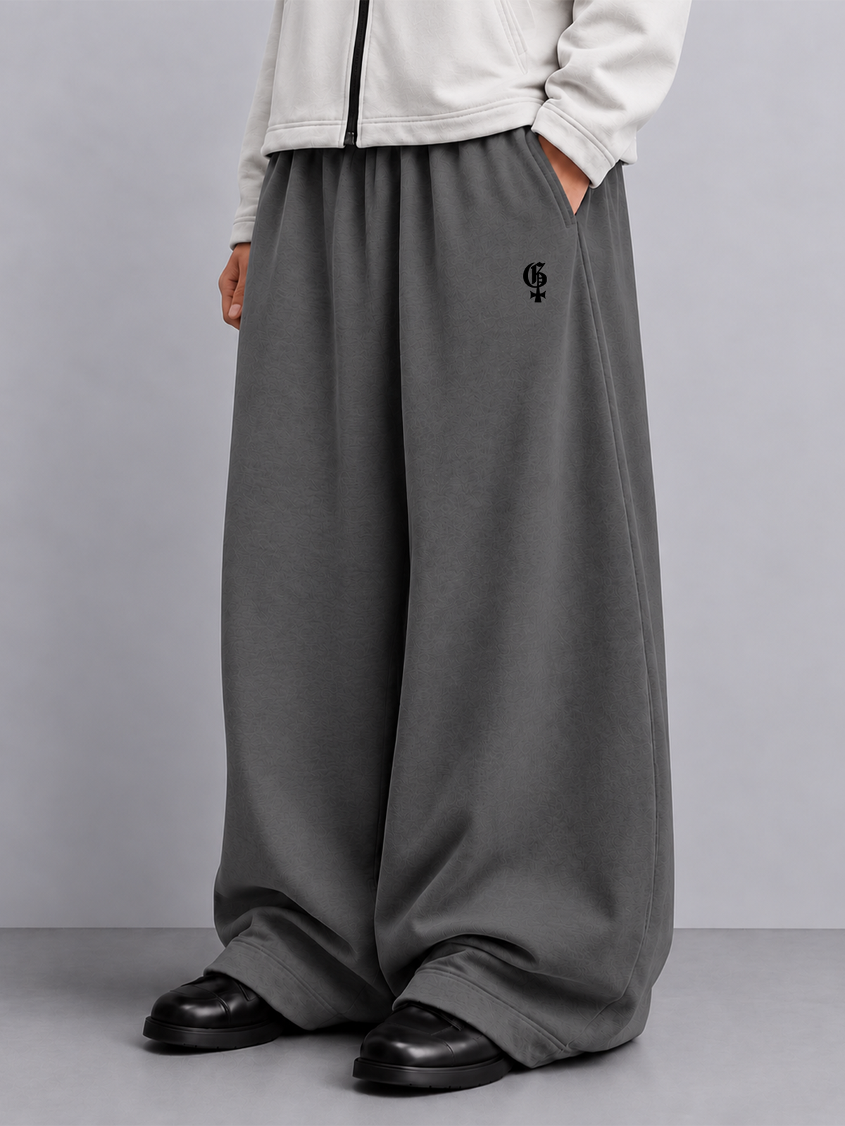 Genrage Dark Grey Balloon Pants