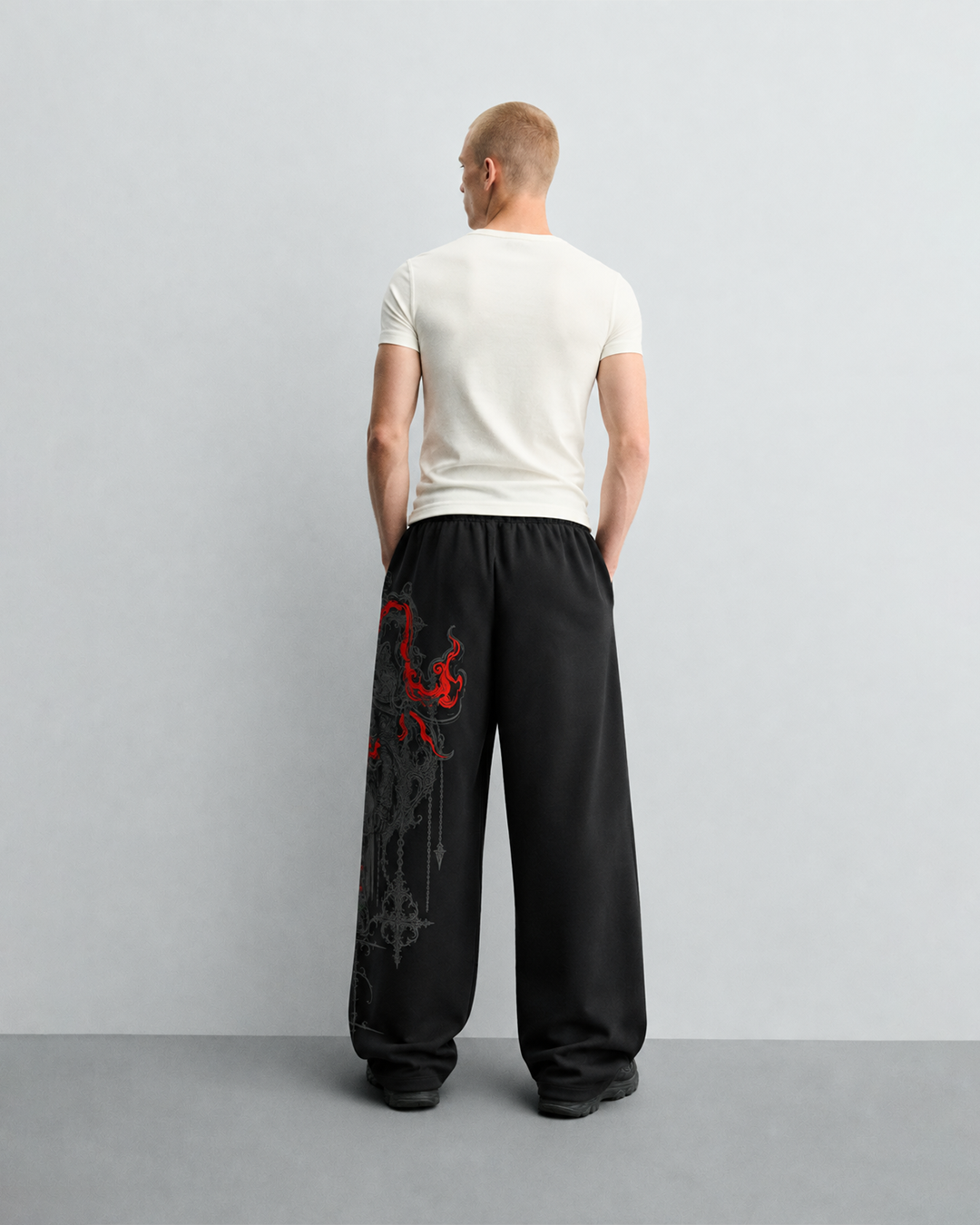 Ignite Black Baggy Pants