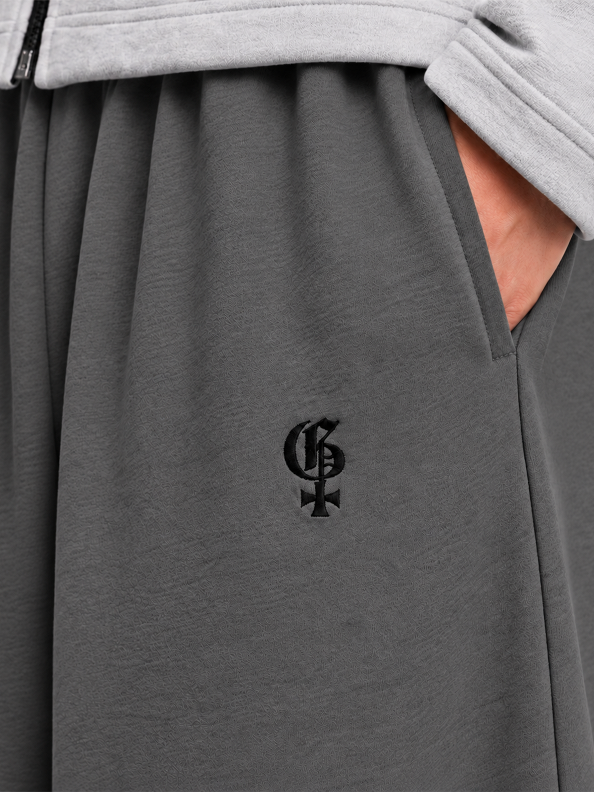 Genrage Dark Grey Balloon Pants