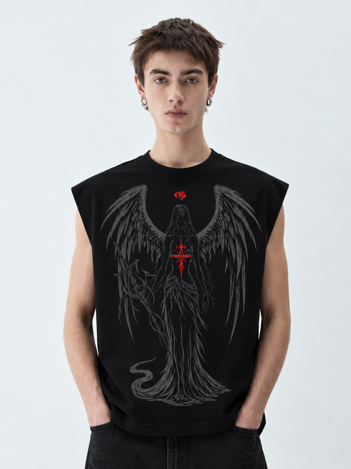 Descent Black Vest