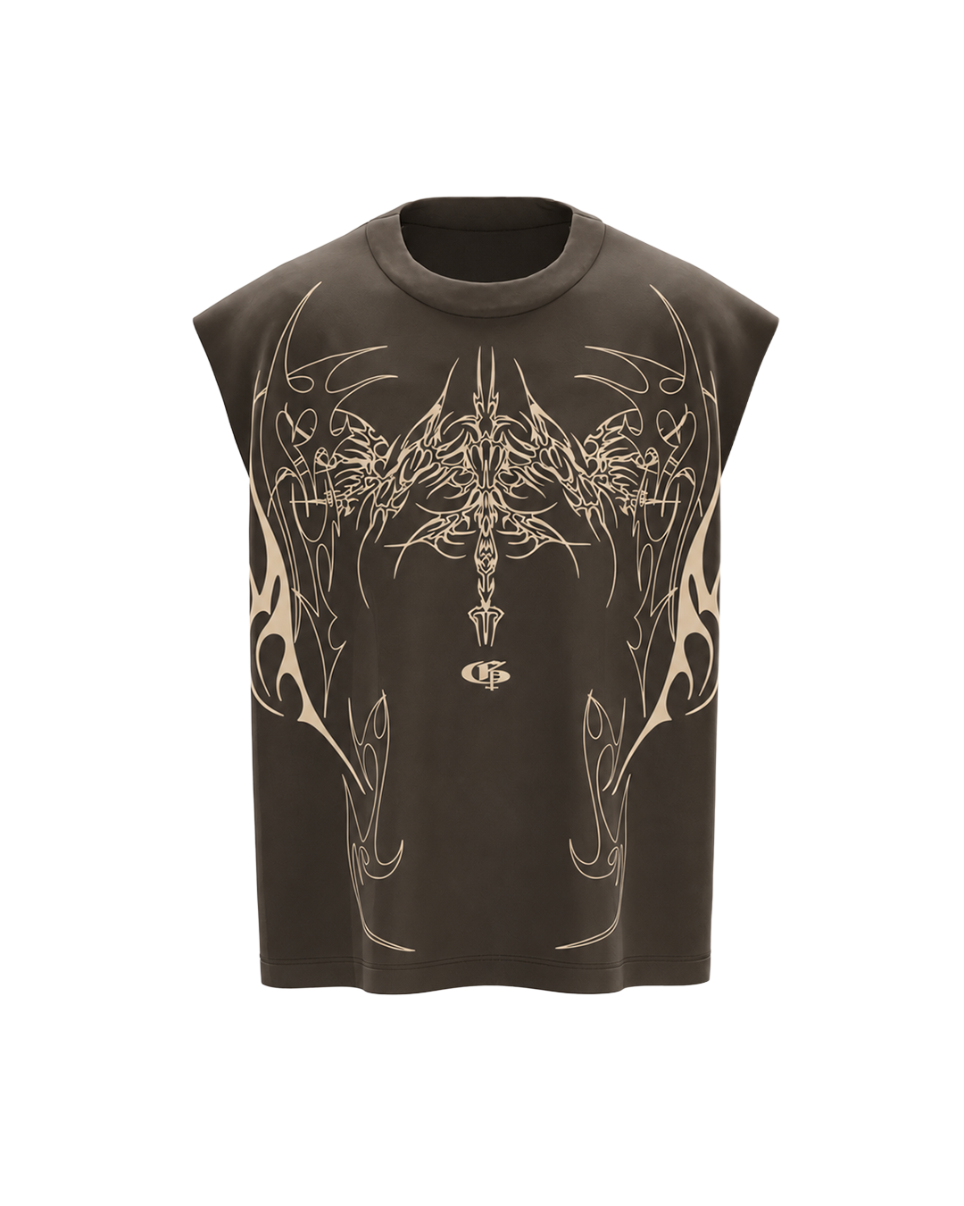 Brown Cipher Vest