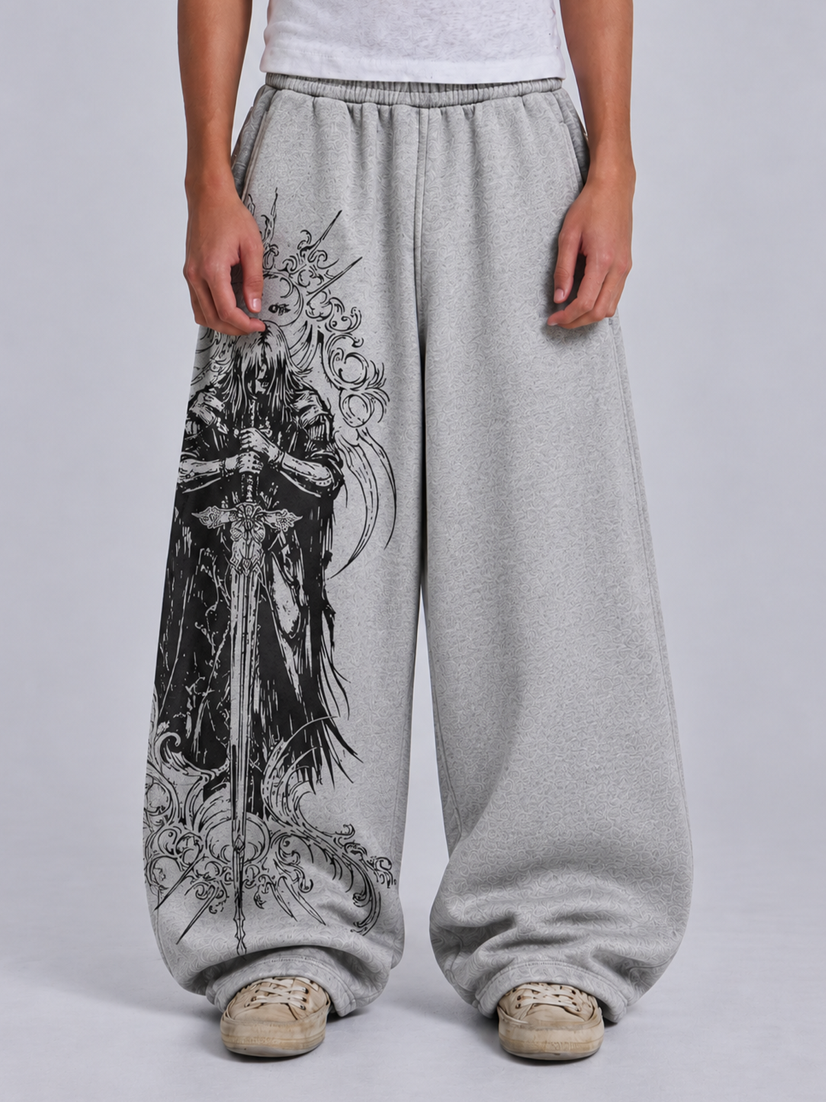 Stryk Grey Baggy Pants