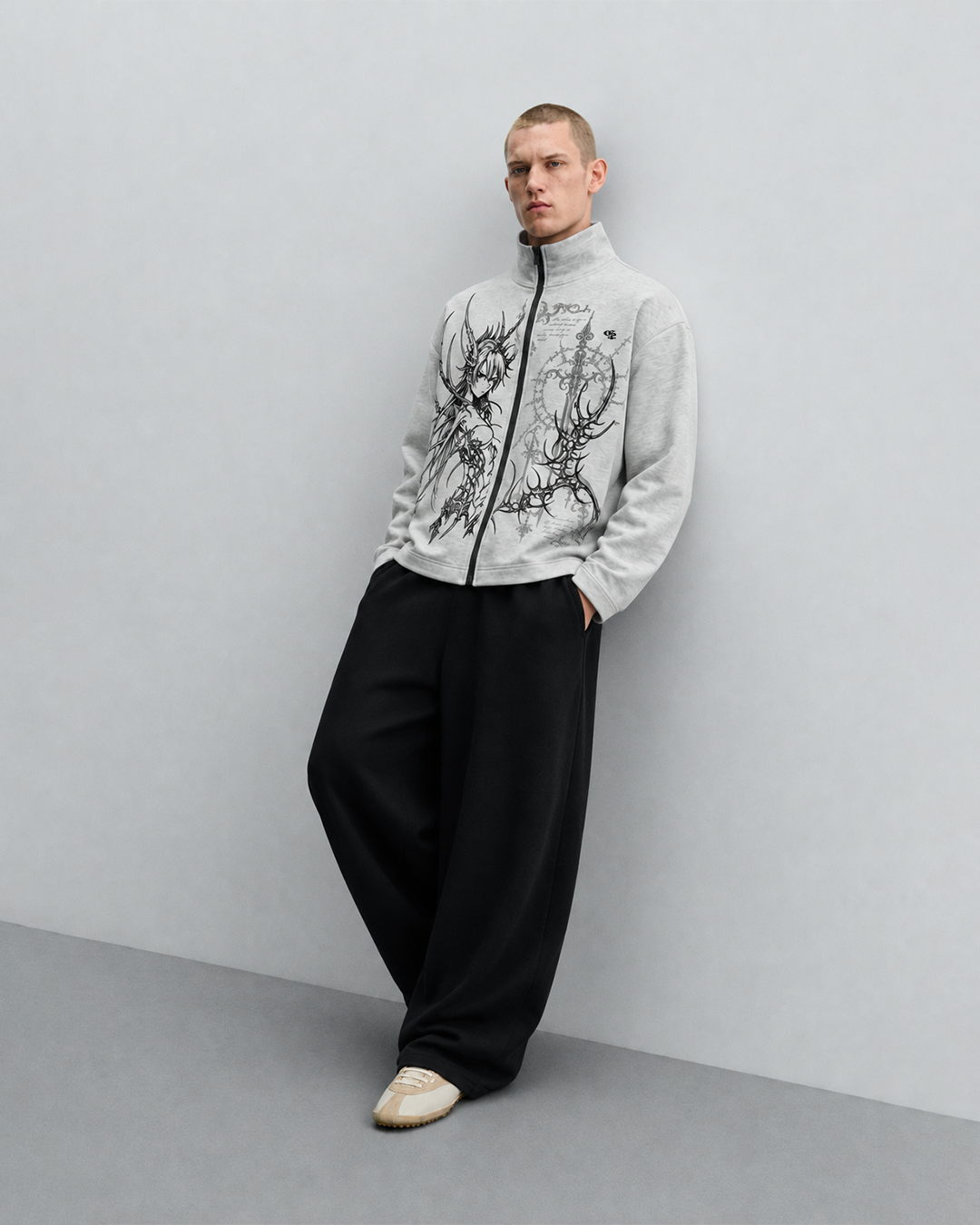 Lilith Grey Boxy Jacket