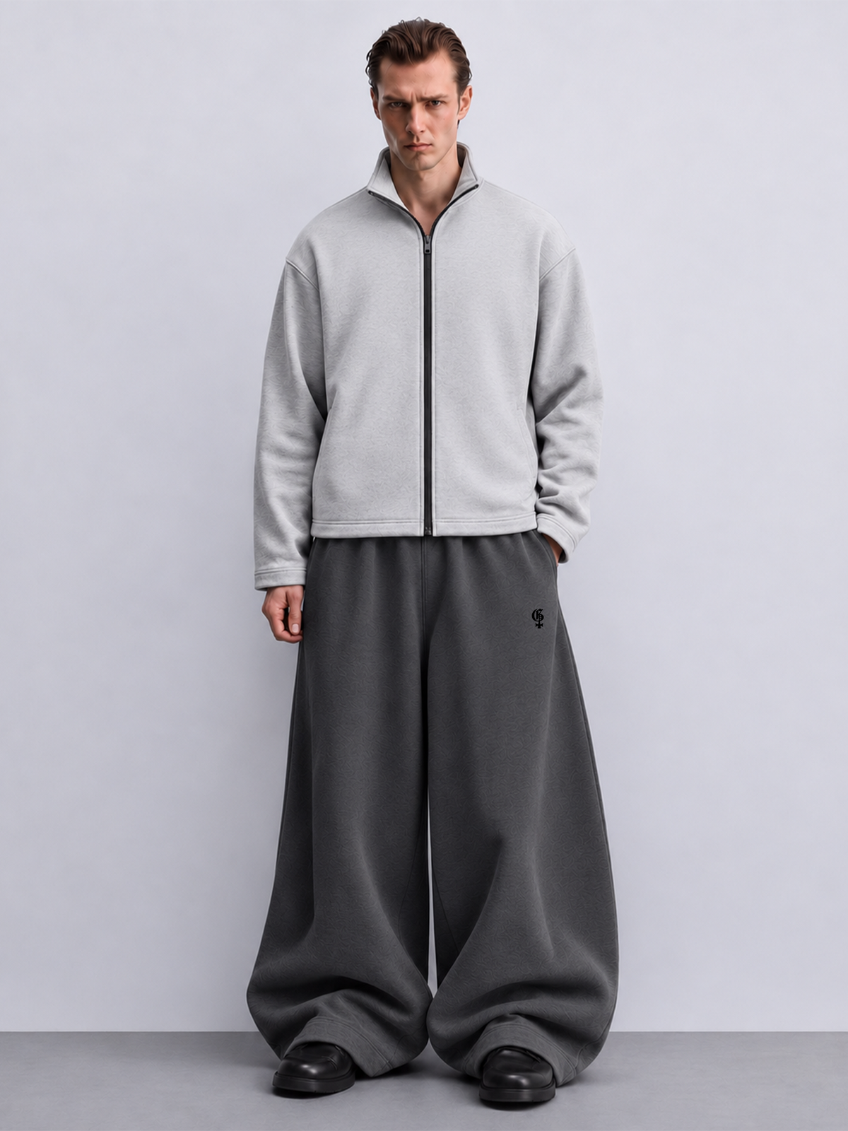 Genrage Dark Grey Balloon Pants