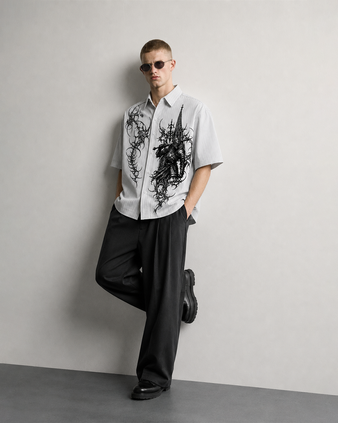 Sanctum Grey Boxy Shirt