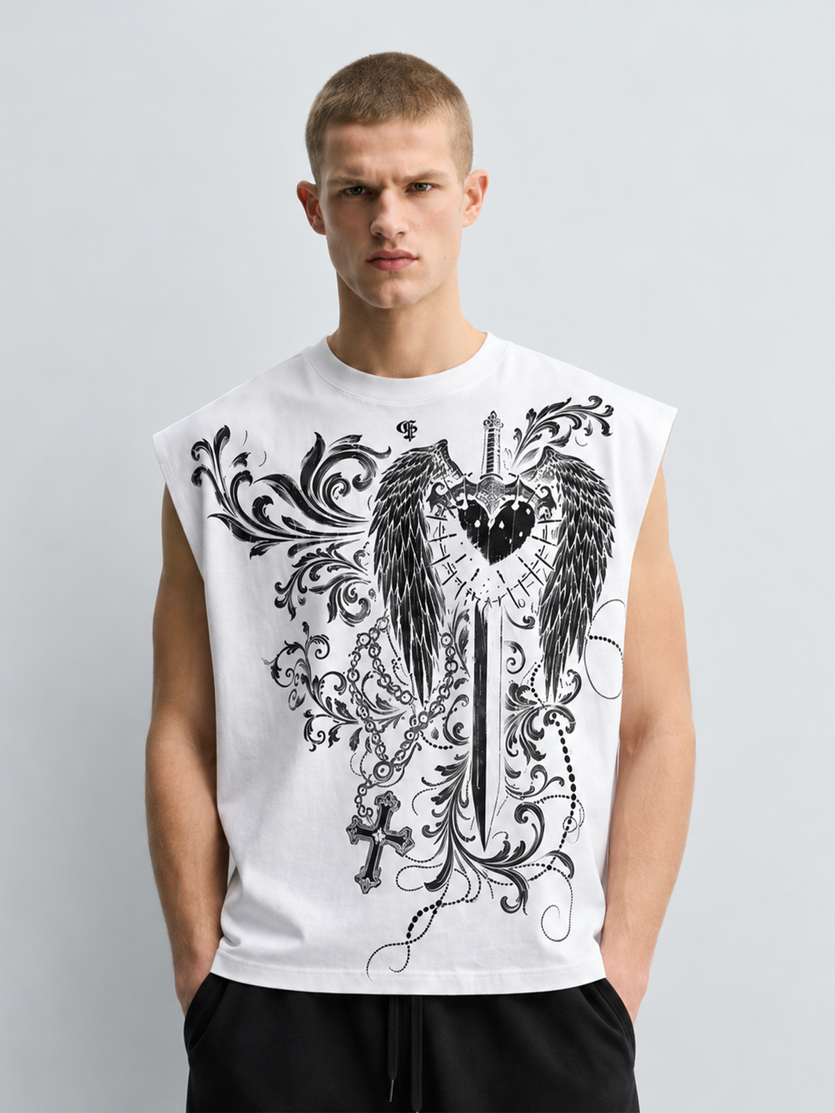 White Dagger Vest