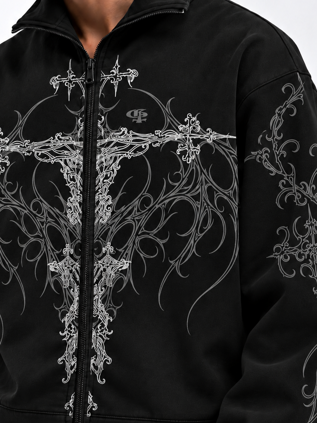 Devour Black Boxy Jacket
