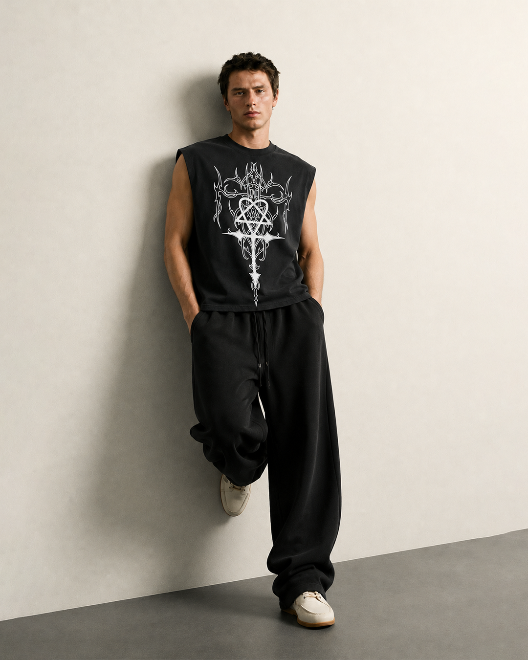 Trishul Black Vest