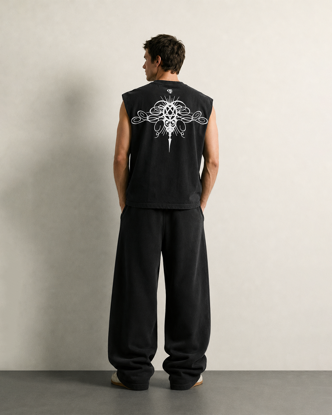 Trishul Black Vest