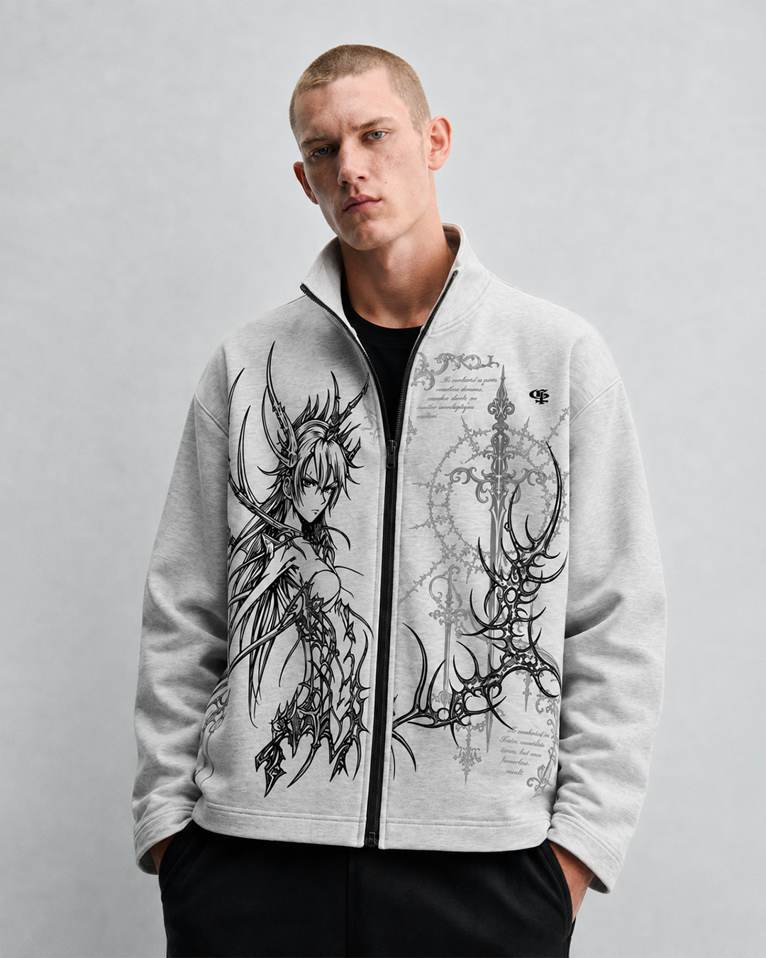 Lilith Grey Boxy Jacket
