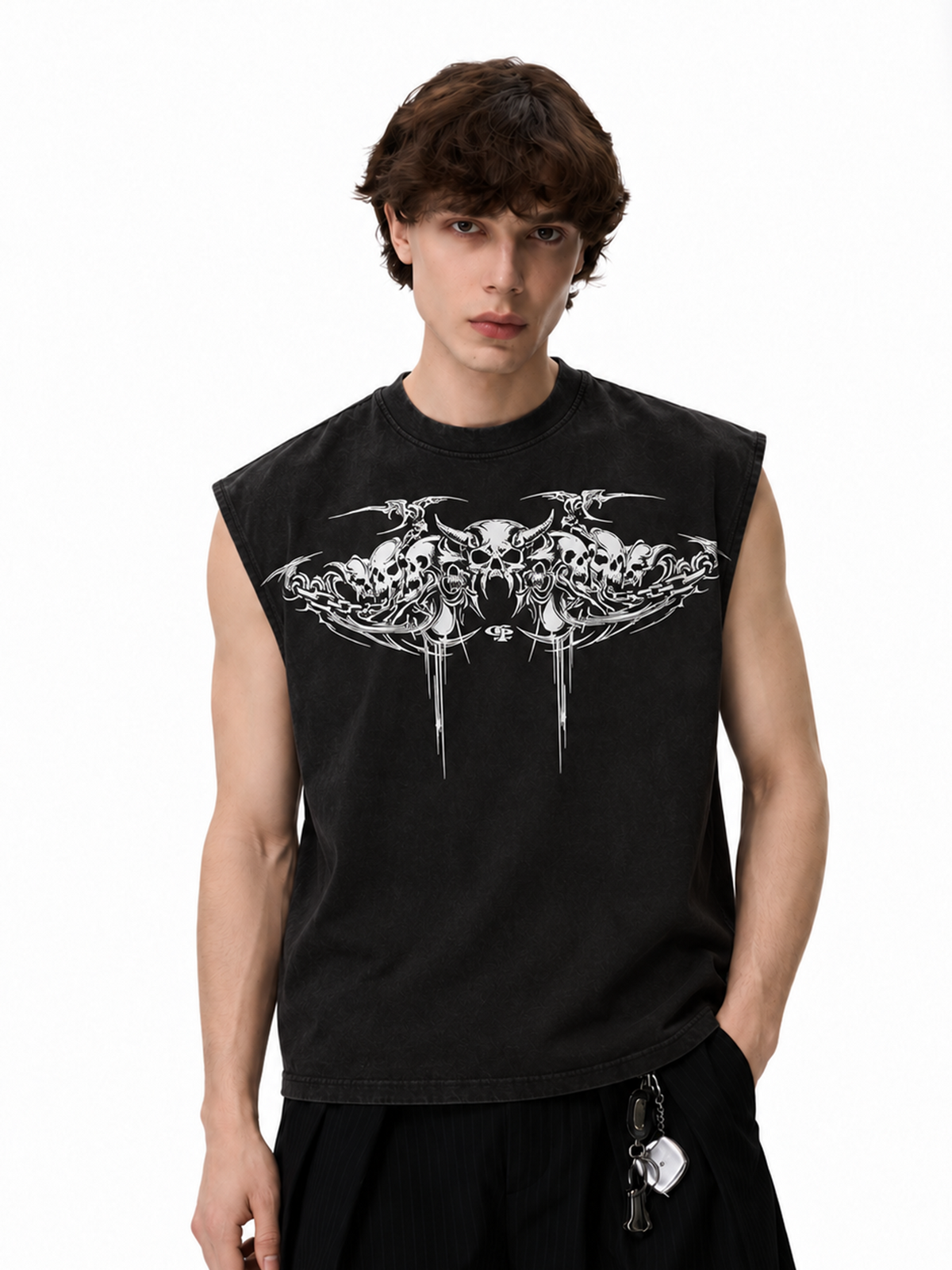 Mortis Black Vest