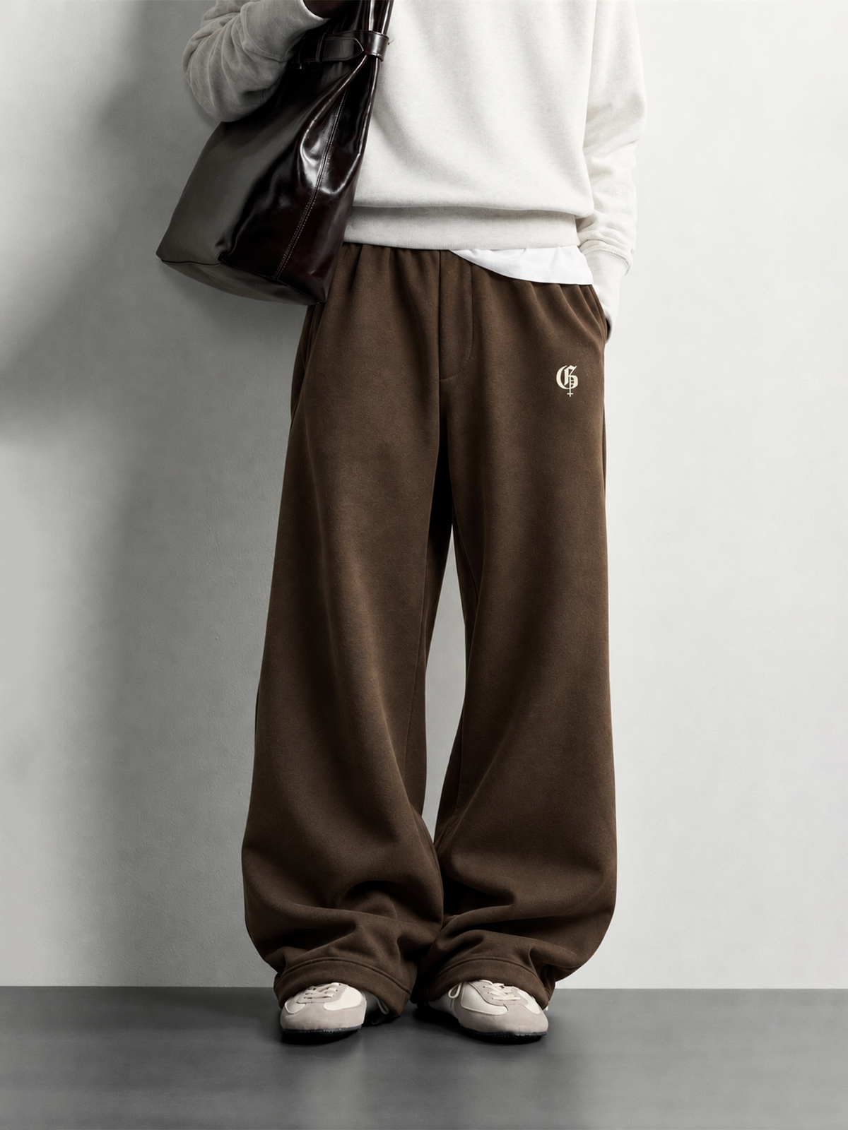 Basic Brown Baggy Pants