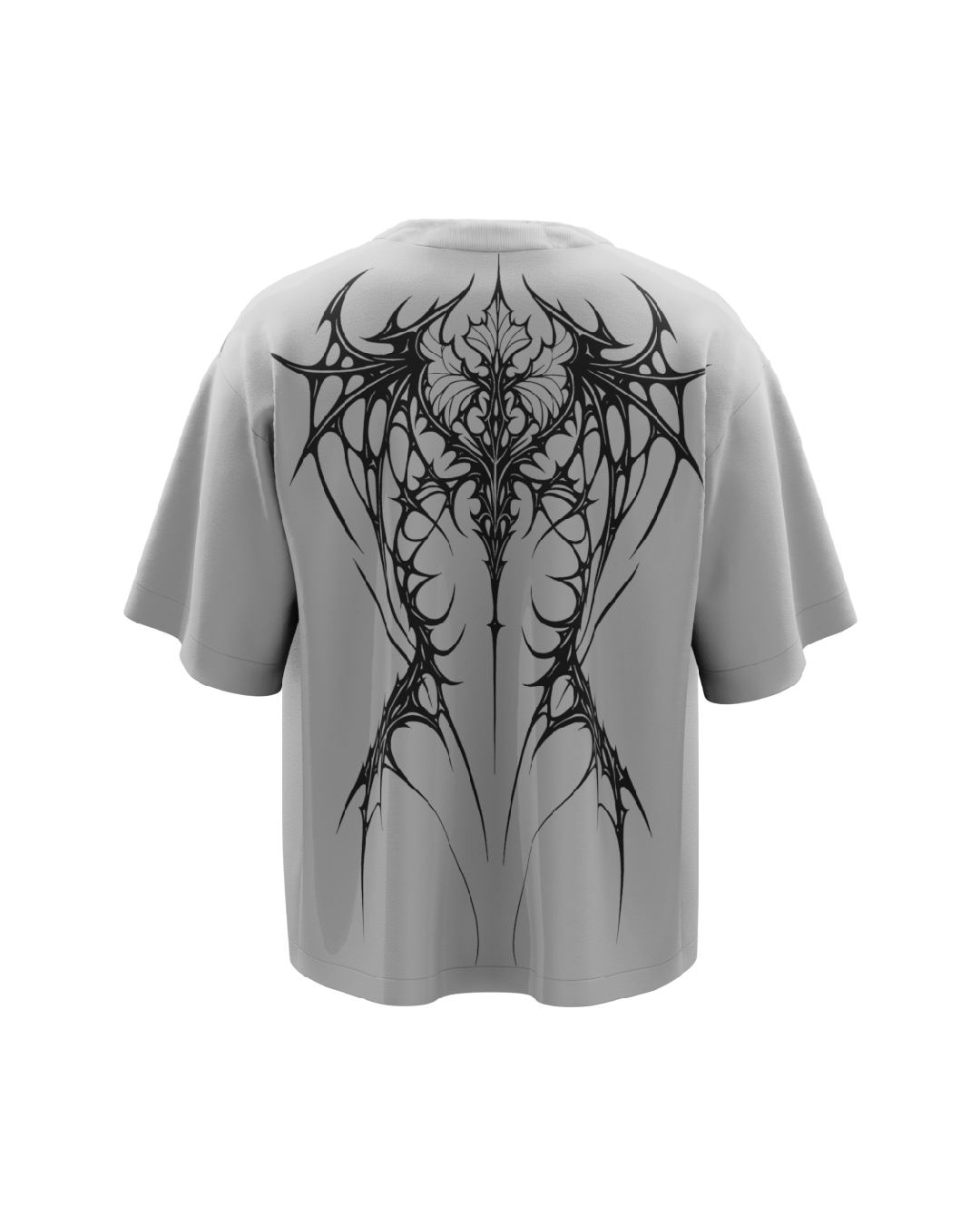 Nemesis Grey Boxy Oversized Tshirt