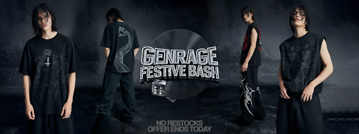 Gen Rage Clothes GENRAGE | Streetwear Fashion India