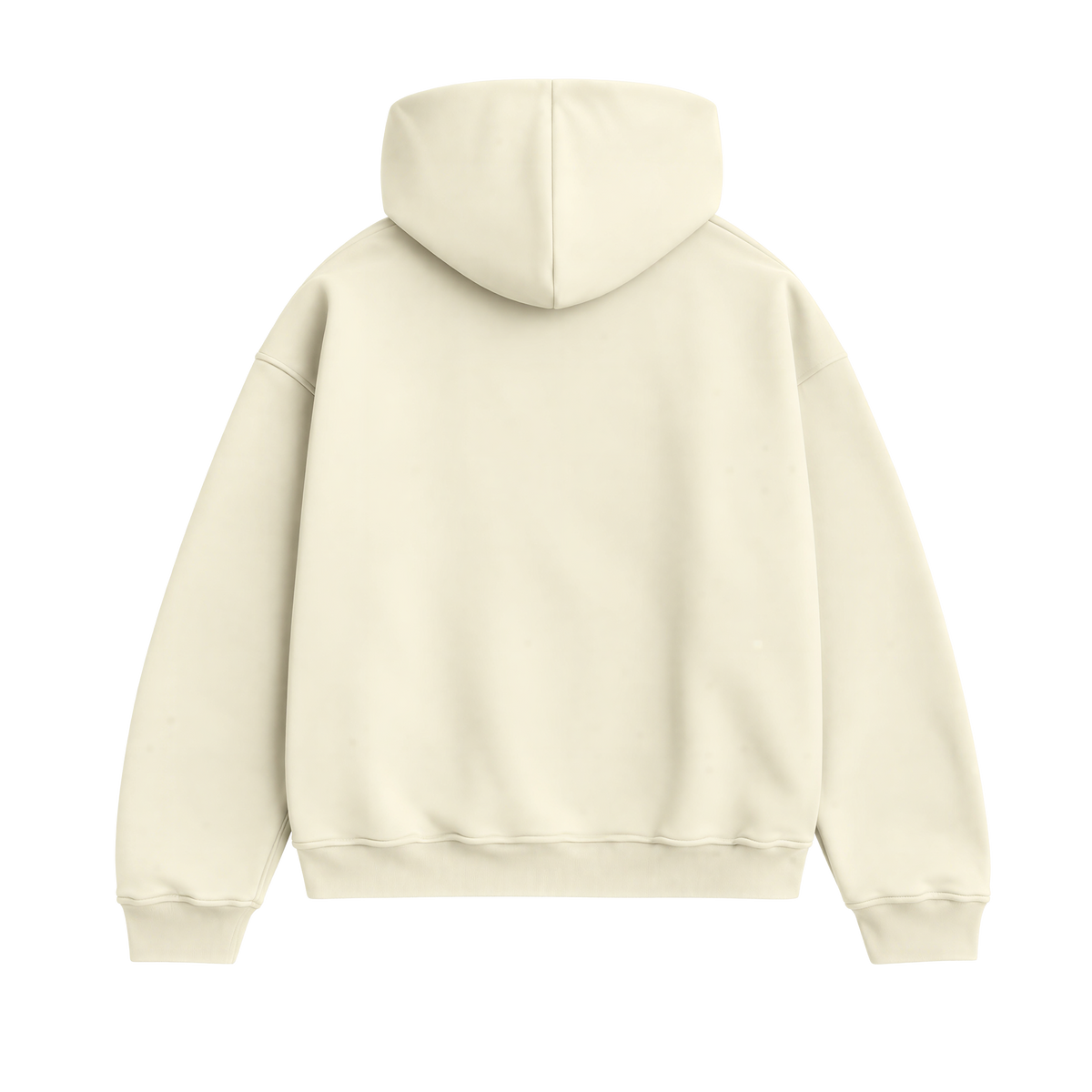 Mutant Beige Boxy Hoodie