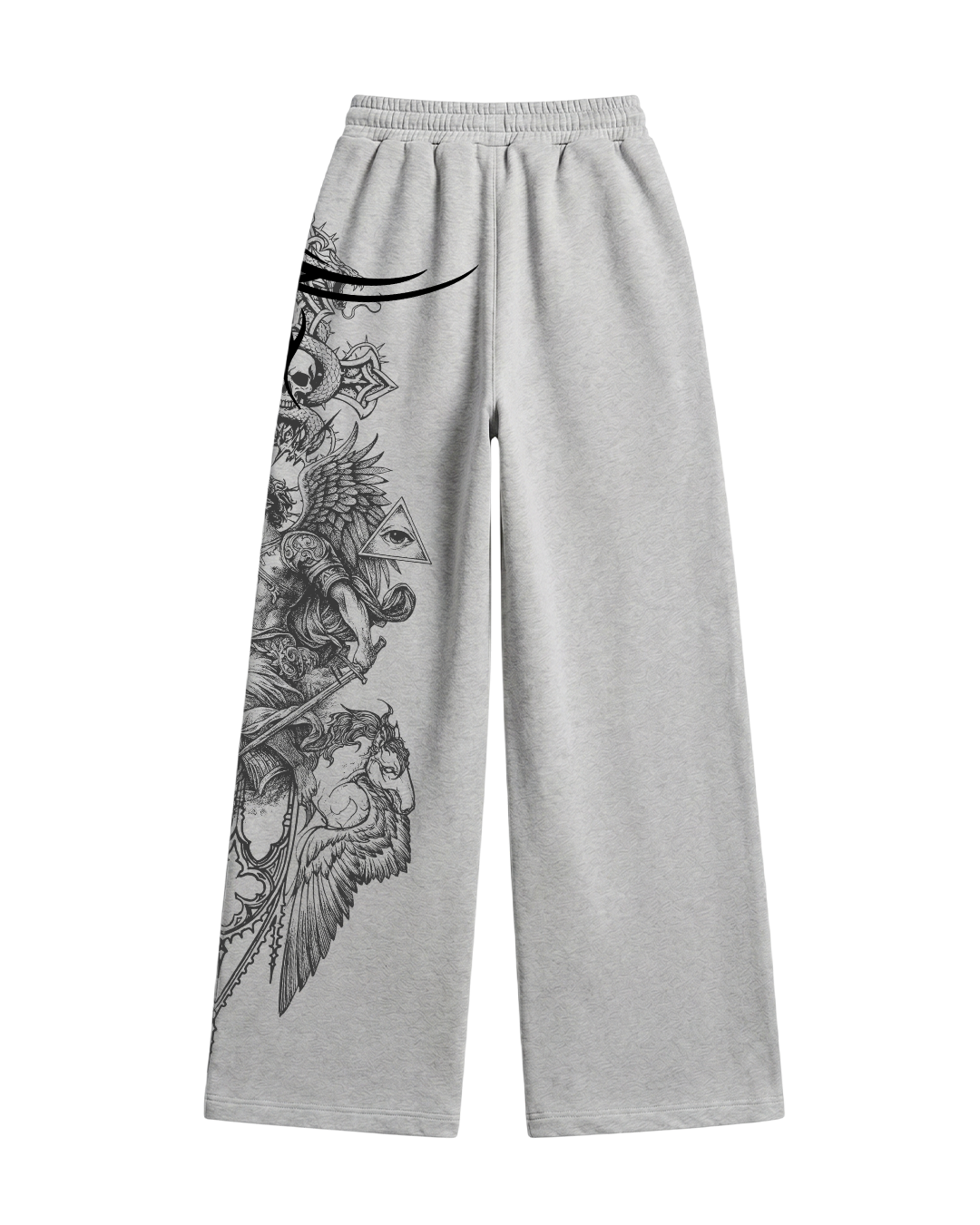 Basilisk Grey Baggy Pants