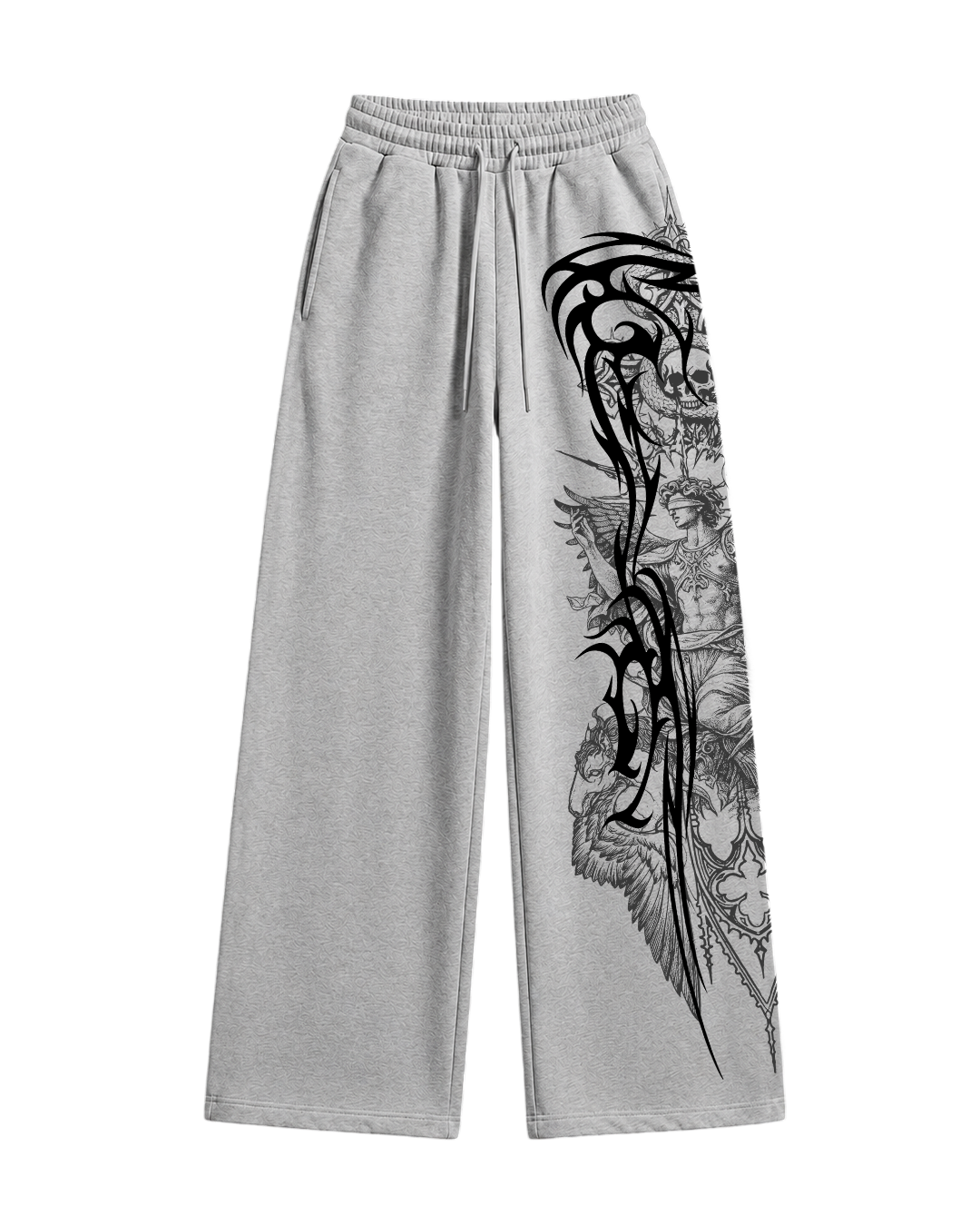 Basilisk Grey Baggy Pants