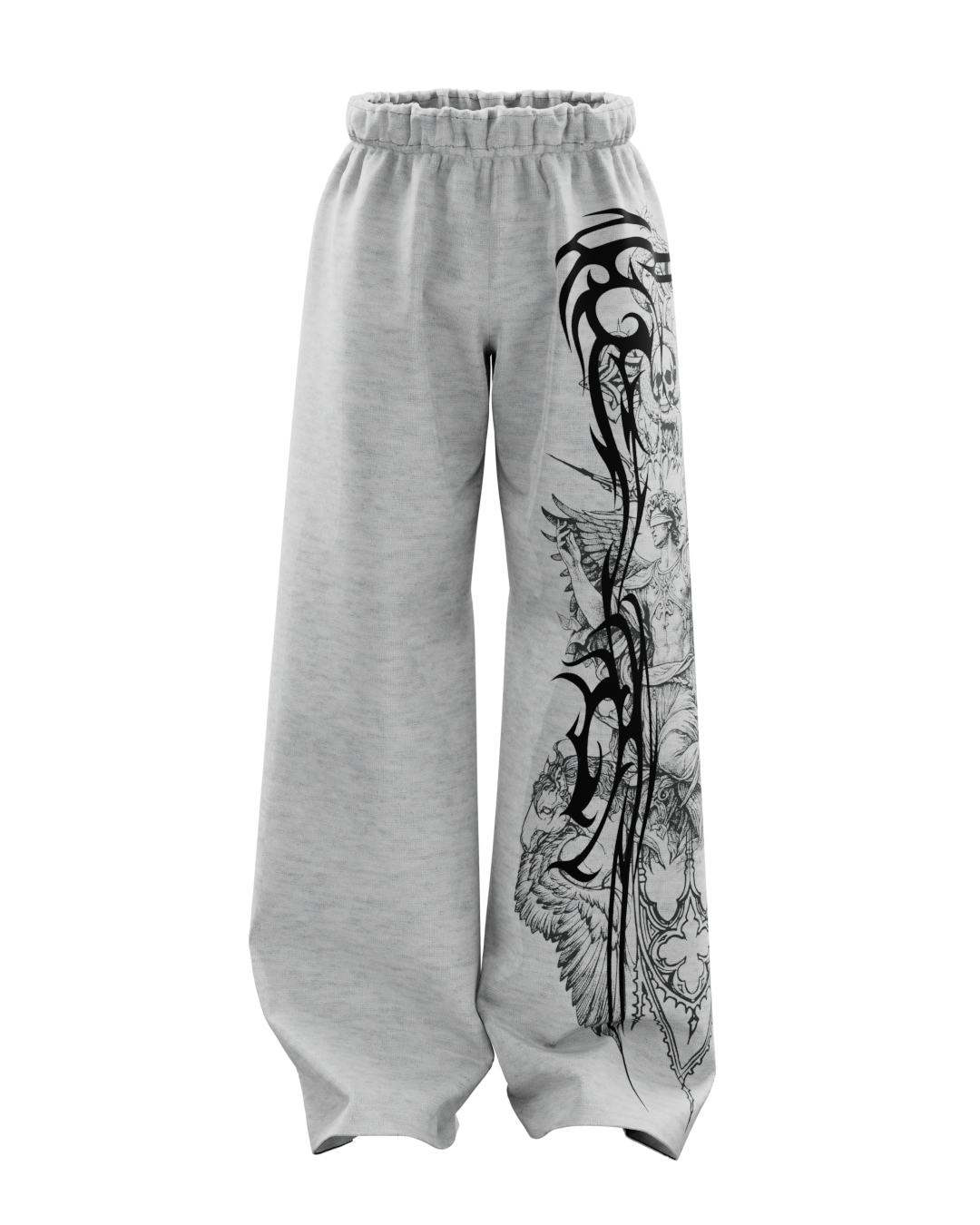 Basilisk Grey Baggy Pants