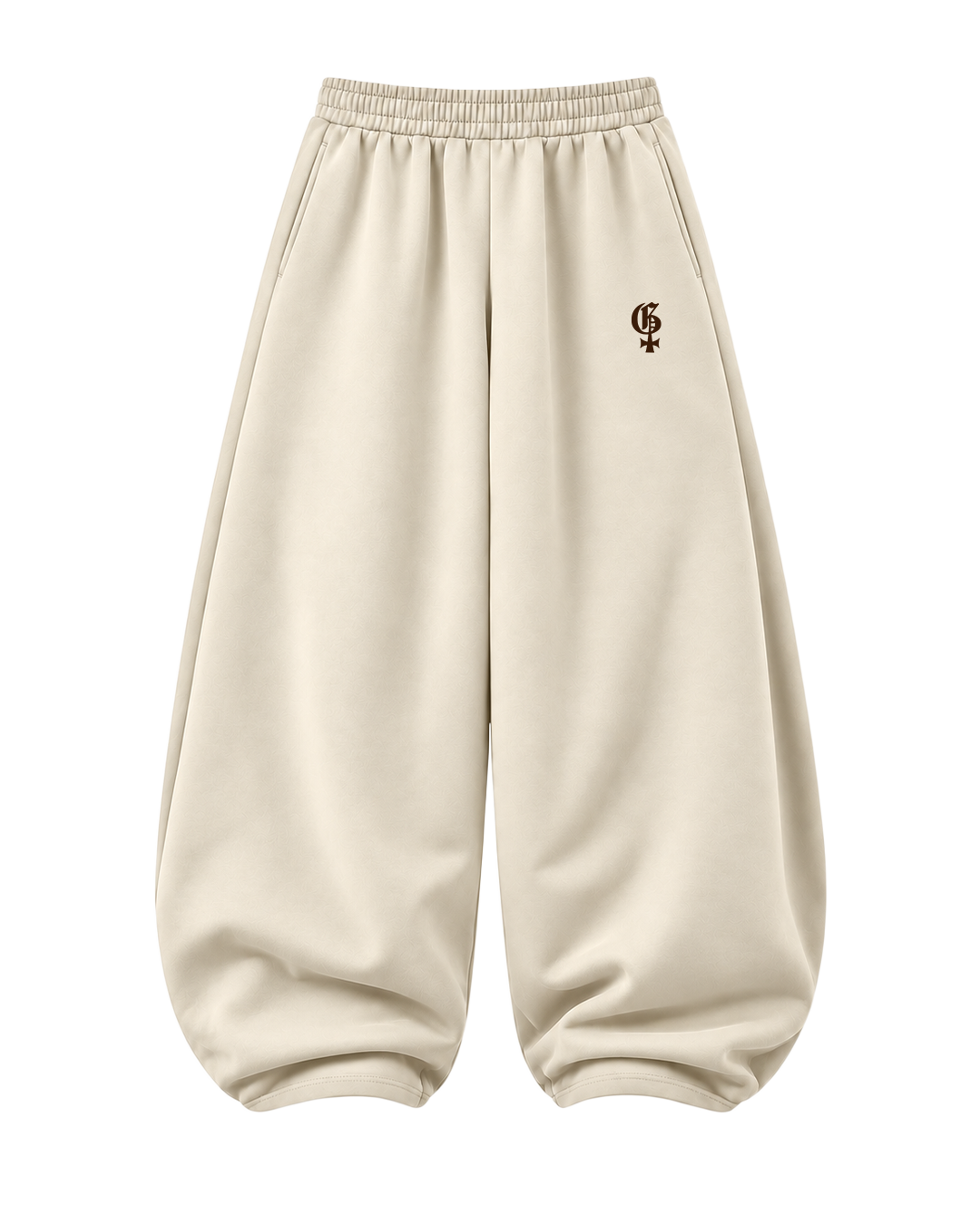 Genrage Beige Balloon Pants