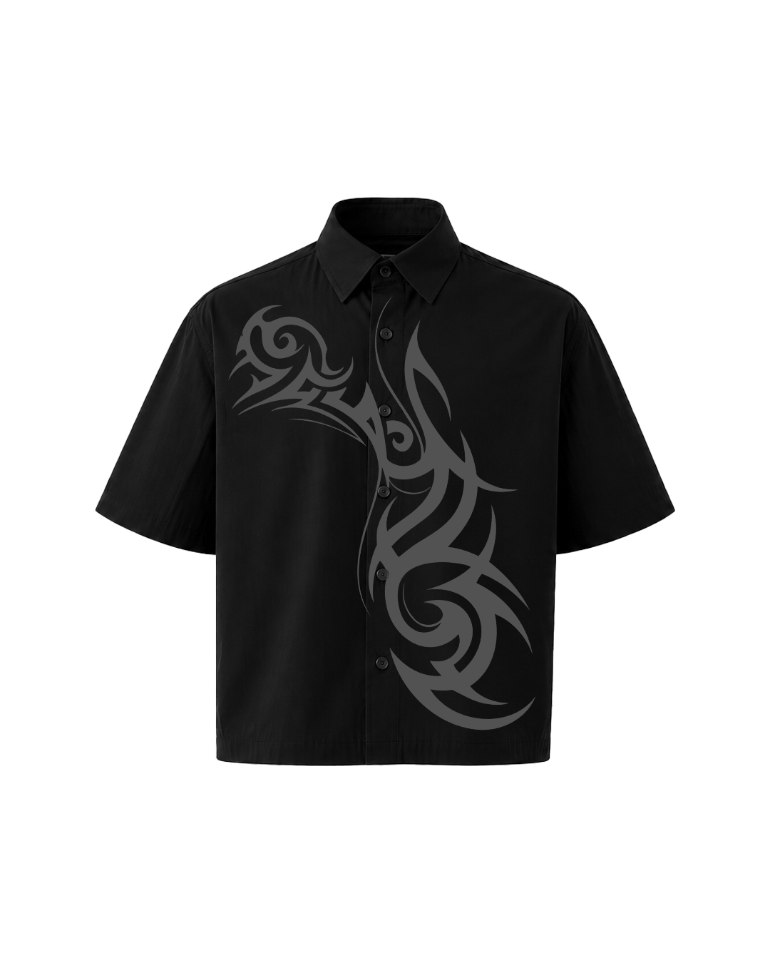 Vanta Black Boxy Shirt