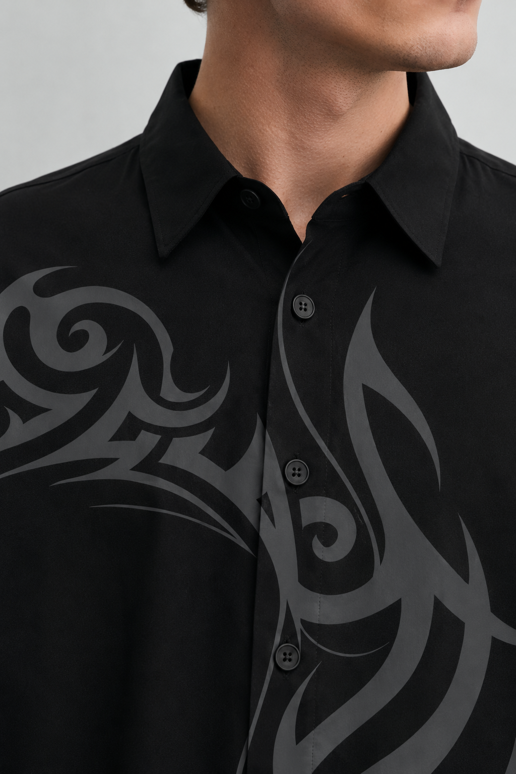 Vanta Black Boxy Shirt