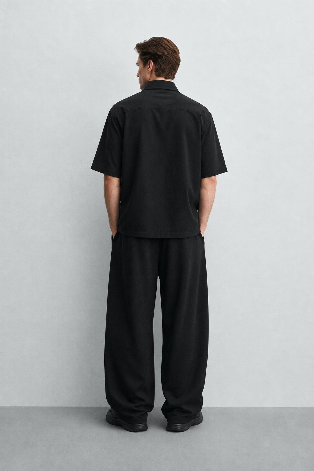 Vanta Black Boxy Shirt