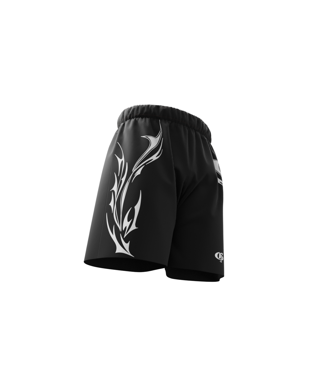 Blade Black Unisex Shorts