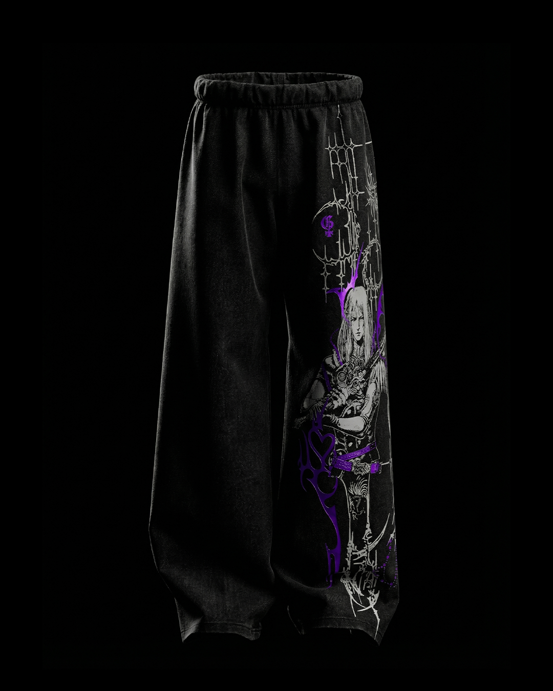 Bruise Unisex Straight Fit Baggy Pants