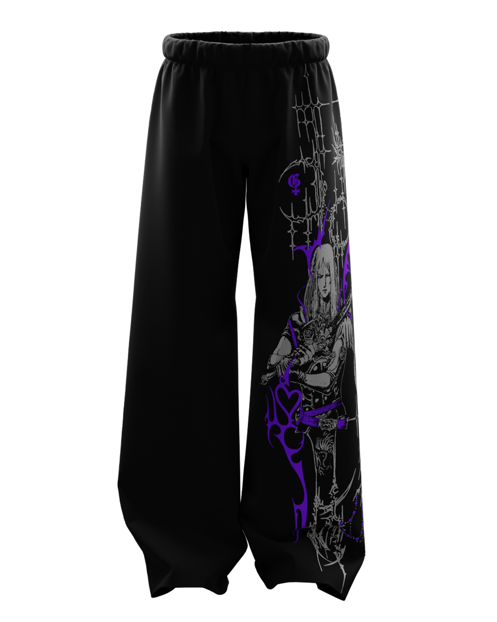 Bruise Unisex Straight Fit Baggy Pants