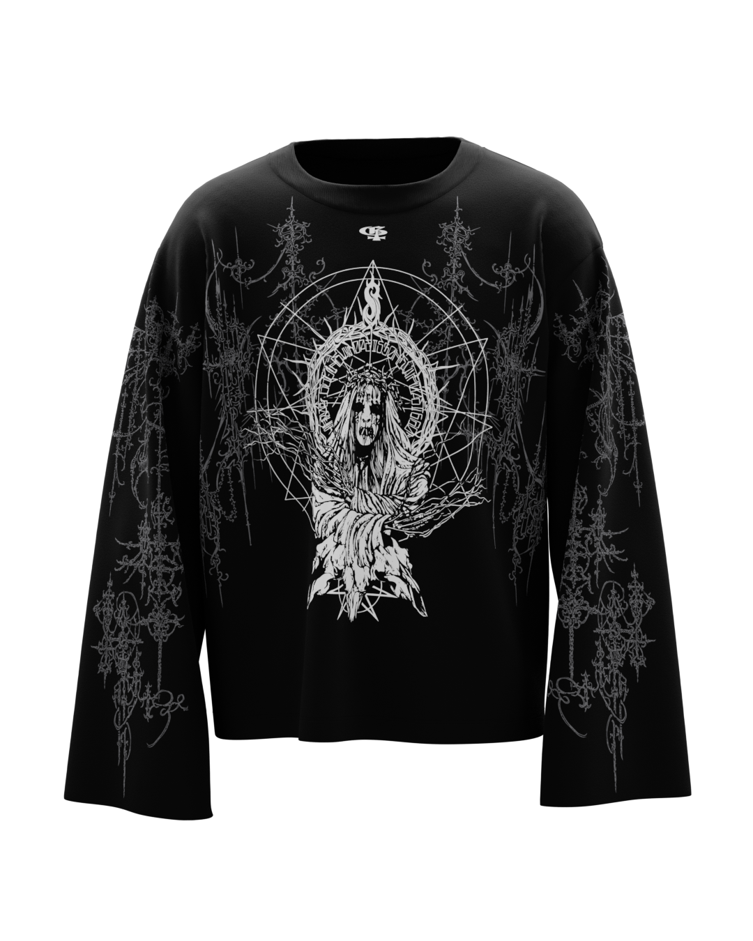 Brutal Black Full Sleeve T Shirt