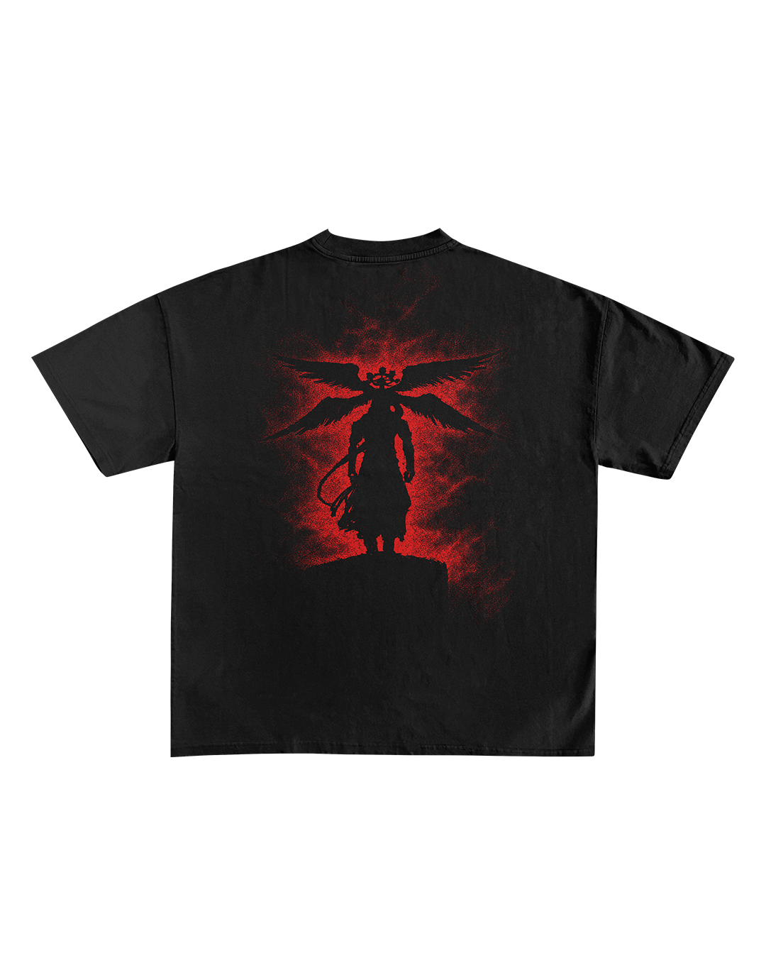 Mahoraga Black Boxy Oversized Tshirt