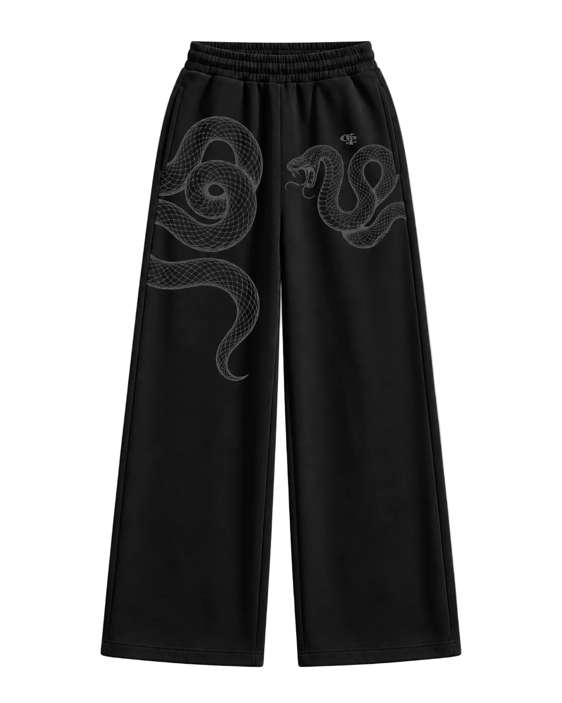 Rattle Black Baggy Pants
