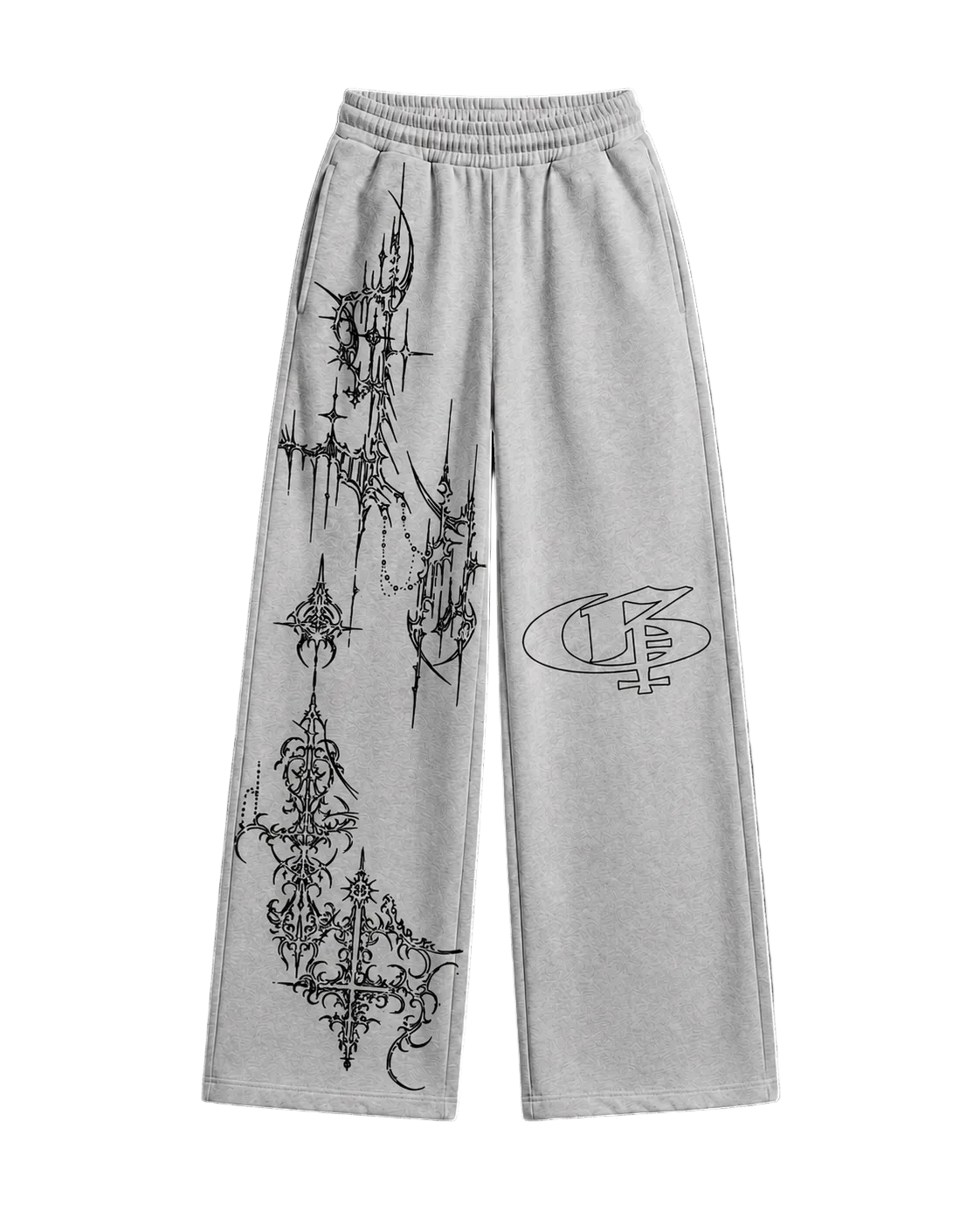 Dawn Grey Baggy Pants
