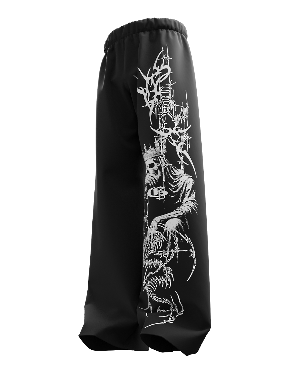 Demonitor Unisex Straight Fit Baggy Pants