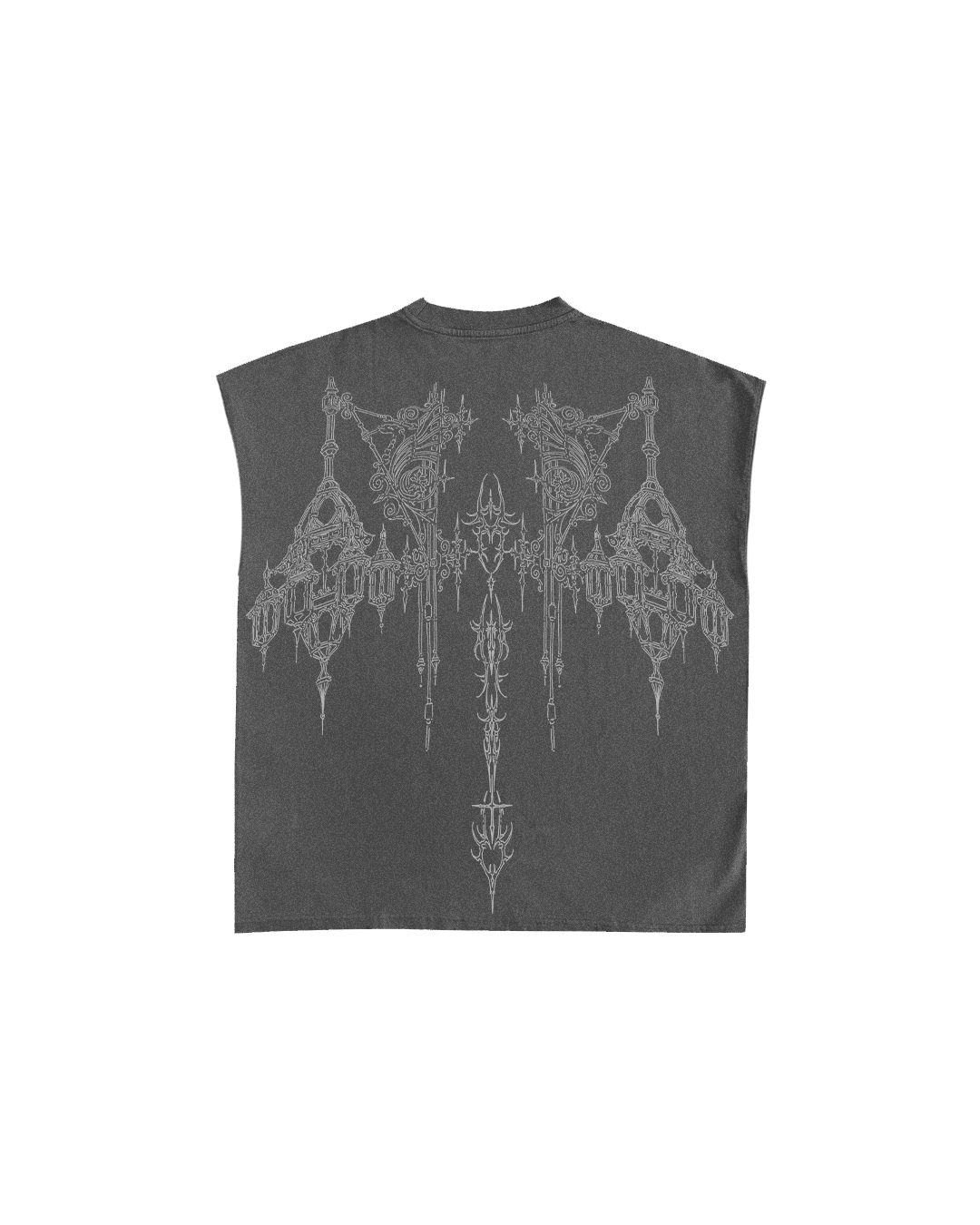 Dredge Dark Grey Unisex Boxy Vest