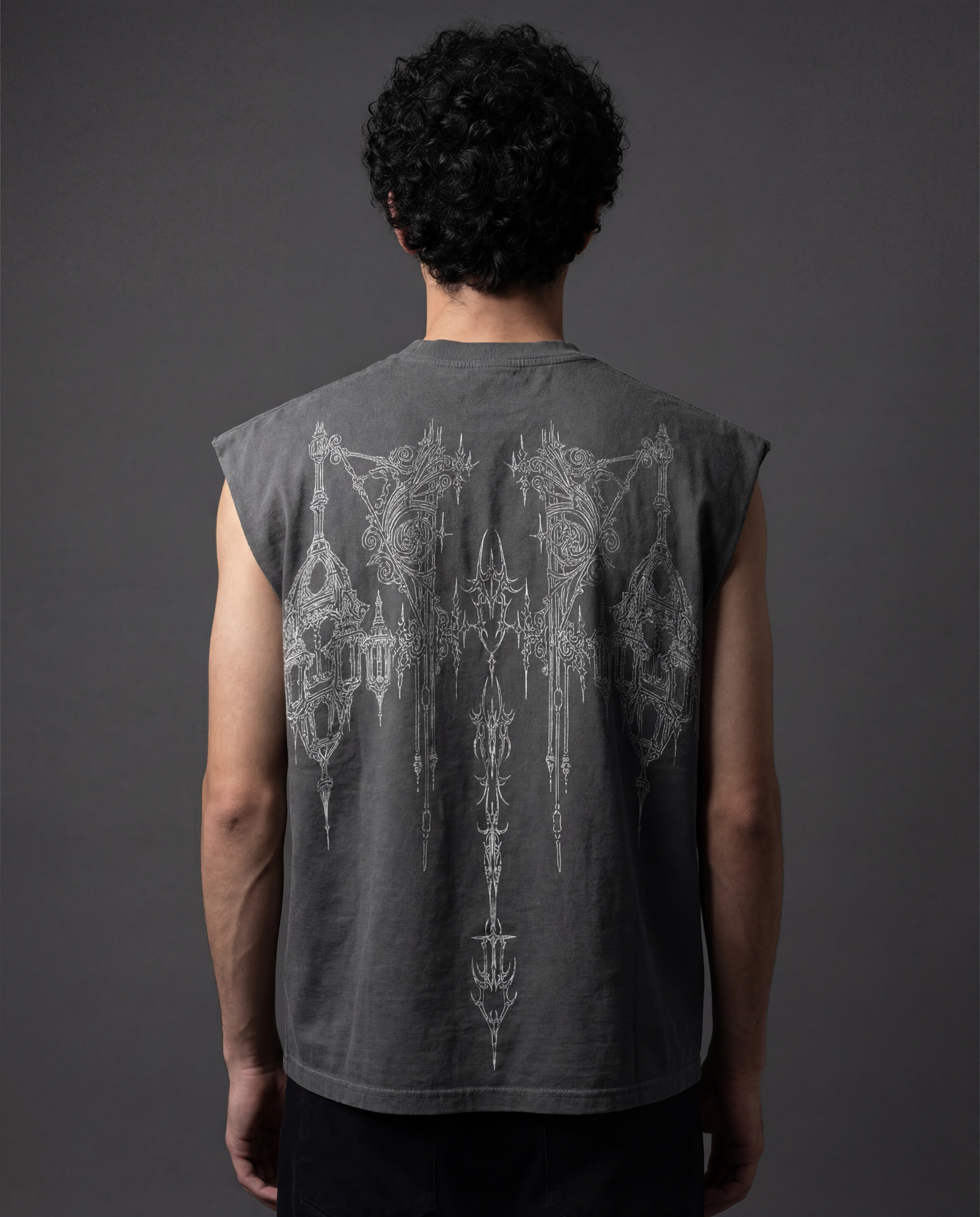 Dredge Dark Grey Unisex Boxy Vest