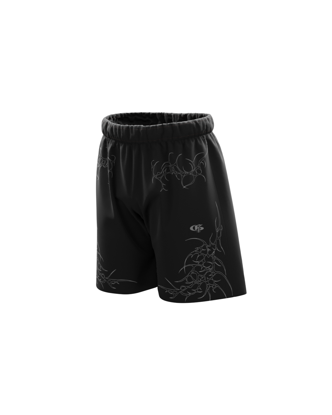 Drift Black Unisex Shorts
