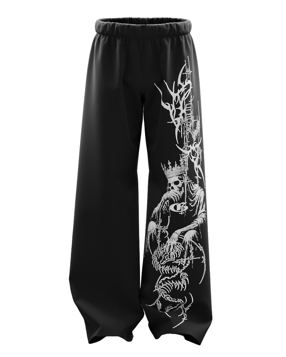 Demonitor Unisex Straight Fit Baggy Pants