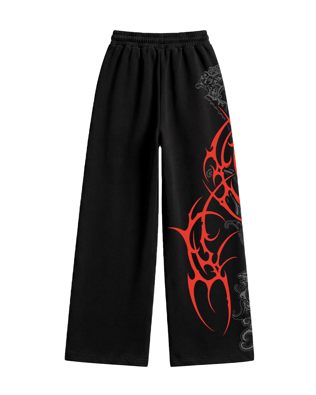 Forge Black Baggy Pants