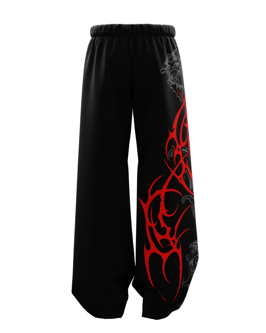 Forge Black Baggy Pants