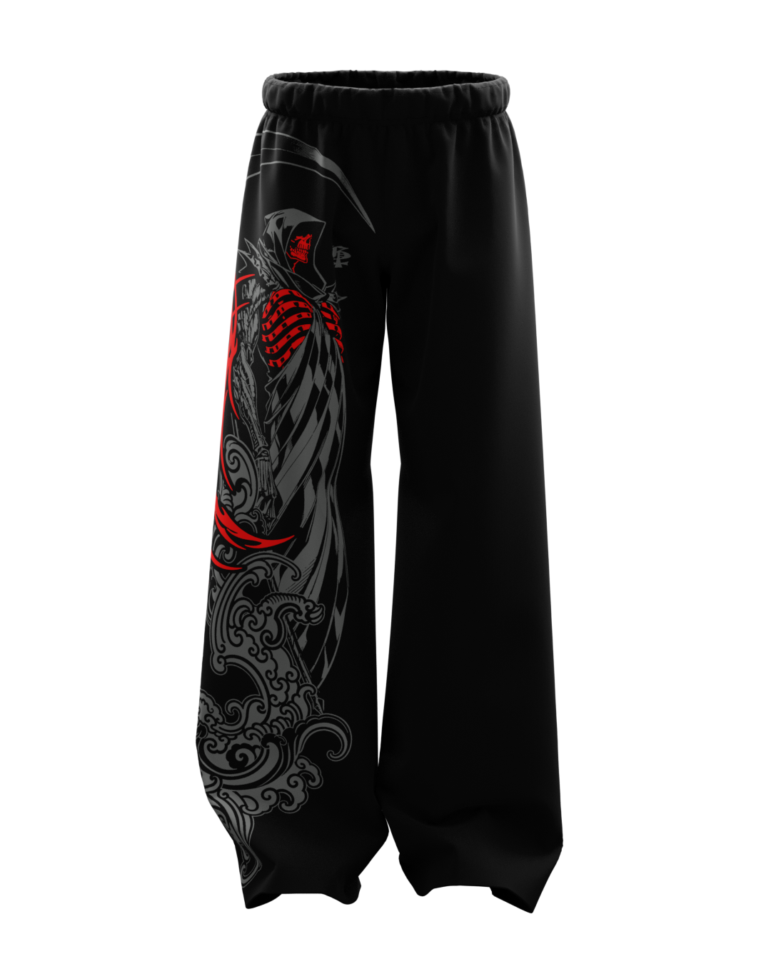 Forge Black Baggy Pants