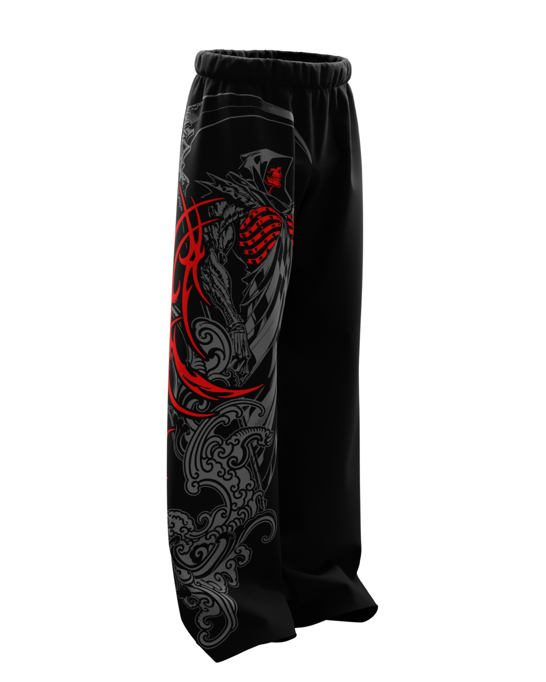 Forge Black Baggy Pants
